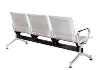 201 Stainless Steel Waiting Bench 3 Seat For Airport