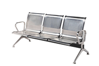 Commercial  Standard Size SS201 Airport Waiting Chair Corrosion Resistance